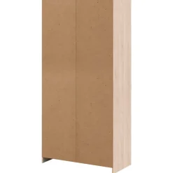 Leen Bakker Kledingkast Sprint 2-deurs - eikenkleur - 200x98,5x50 cm