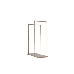Fjôrd Kledingrek Bruin Metaal - 70x30x100cm - Alva