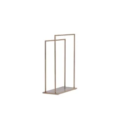 Fjôrd Kledingrek Bruin Metaal - 70x30x100cm - Alva