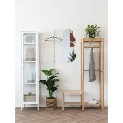 House Nordic Kledingrek Naturel Bamboe - 14x39x165cm - Ember