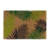 IVOL Kokosmat 'Leaf' met bladmotief - 40x60 cm