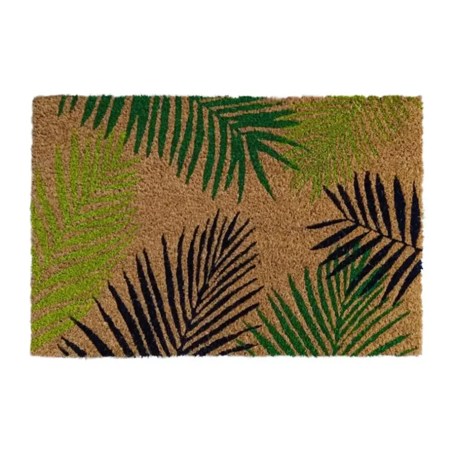 IVOL Kokosmat 'Leaf' met bladmotief - 40x60 cm