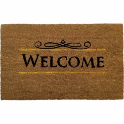 Deurmatten-IVOL Kokosmat 'Welcome' - 50x80 cm
