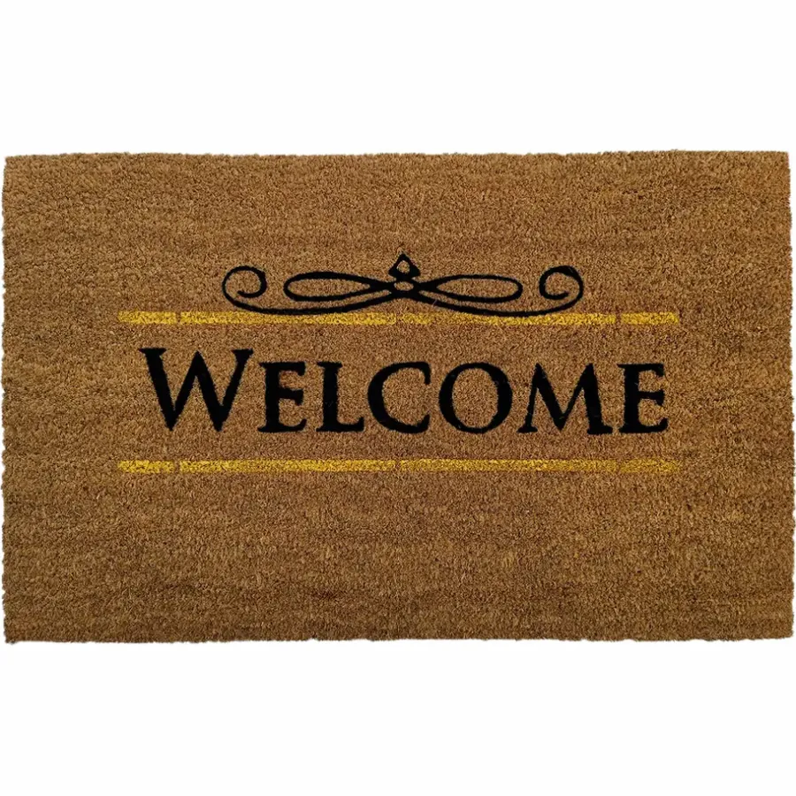 Deurmatten-IVOL Kokosmat 'Welcome' - 50x80 cm