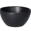 Kommen-Merkloos Kom - aardewerk - zwart - stapelbaar - D14 x 7.5 cm - schaaltje