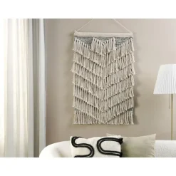 Beliani KOTRA - Wandhanger - Beige - Katoen