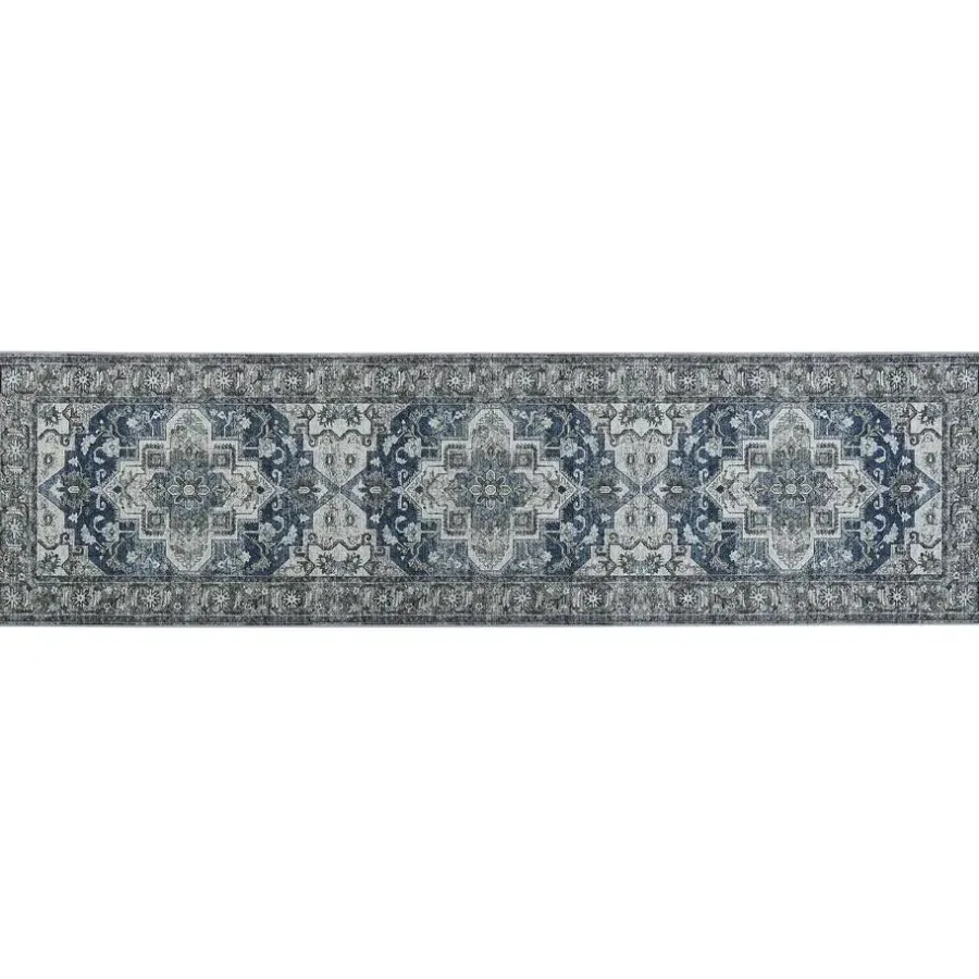 Beliani KOTTAR - Loper - Grijs - 80 x 300 cm - Polyester