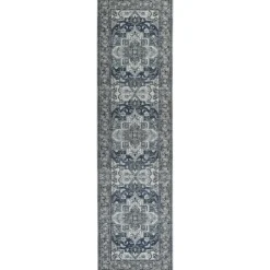 Beliani KOTTAR - Loper - Grijs - 80 x 300 cm - Polyester