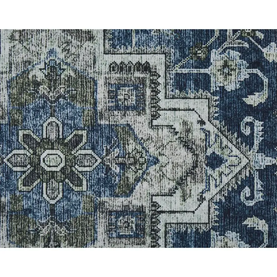 Beliani KOTTAR - Loper - Grijs - 80 x 240 cm - Polyester