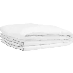 Dekbedden-Beliani KOUTRA - Dekbed - Wit - 220 x 240 cm - Japara katoen