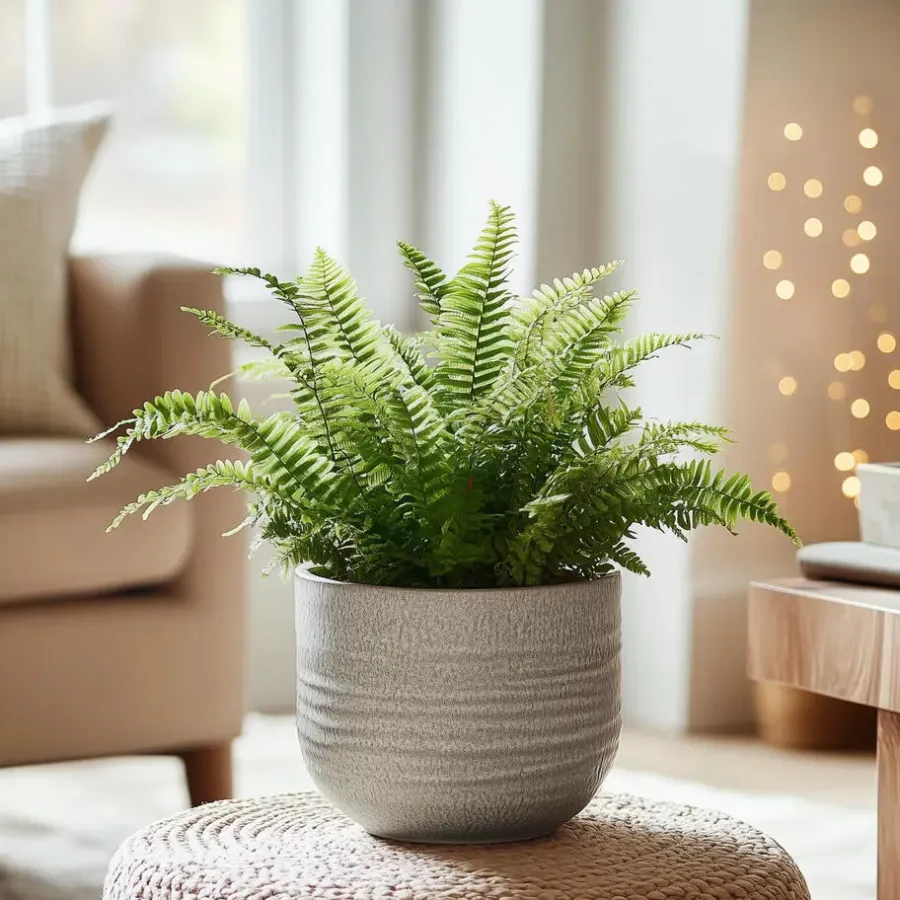 Kamerplanten-Plant in a Box Krulvaren - Nephrolepis 'Duffii' - Hoogte 25-40cm - ⌀12cm