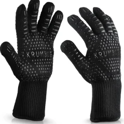 Barbecues En Accessoires-Krumble Hittebestendige oven handschoen - Zwart - Set van 2