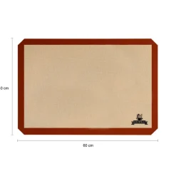 Barbecues En Accessoires-Krumble Siliconen bakmat - Silicoon - Glasvezel - Bruin - 40x60 cm