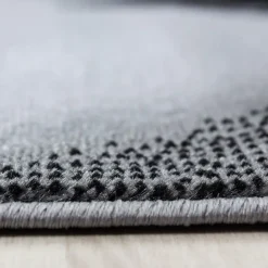 Laagpolige Vloerkleden-Muratap Laagpolig Vloerkleed Plus - Grijs Zwart - 160x230 cm - Tapijt Woonkamer