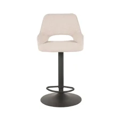 Barkrukken-LABEL51 Barkruk Fer - Naturel - Boucle - 47 x 45cm - set van 2