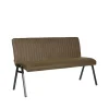 Eetkamerbanken-LABEL51 Eetkamerbank Matz - Army green - Microfiber - 145 cm