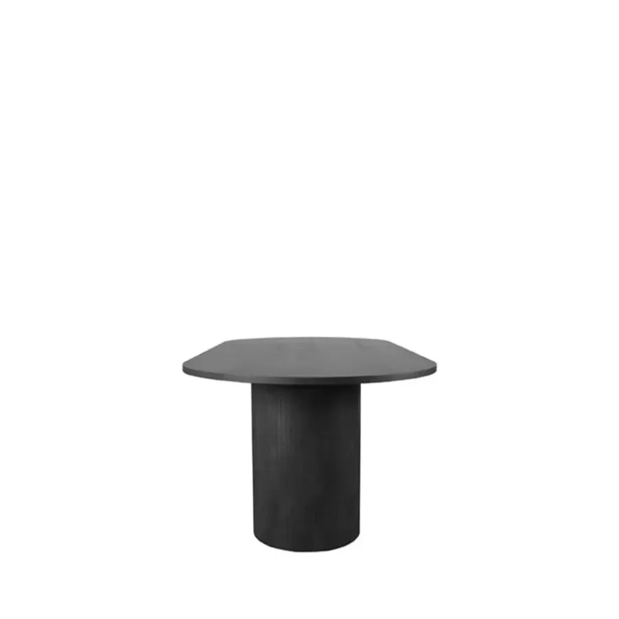 LABEL51 Eetkamertafel Oliva - Zwart - Eiken - 240 cm