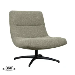 Fauteuils-LABEL51 Fauteuil Calix - Naturel - Boucle