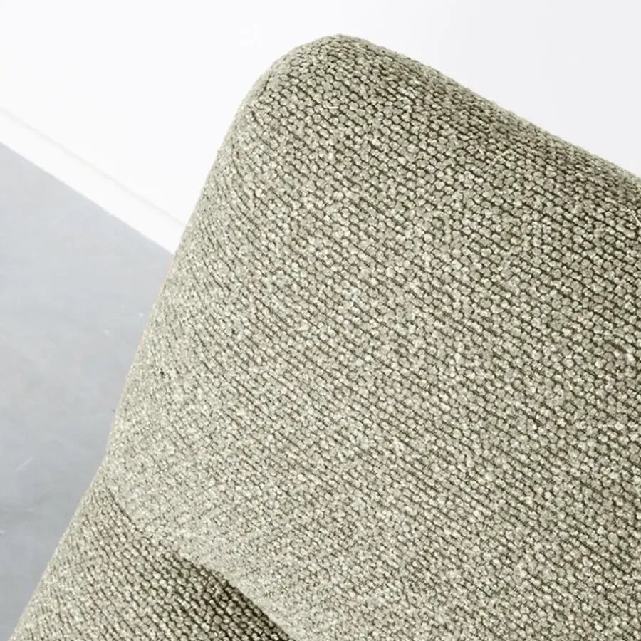 Fauteuils-LABEL51 Fauteuil Calix - Naturel - Boucle
