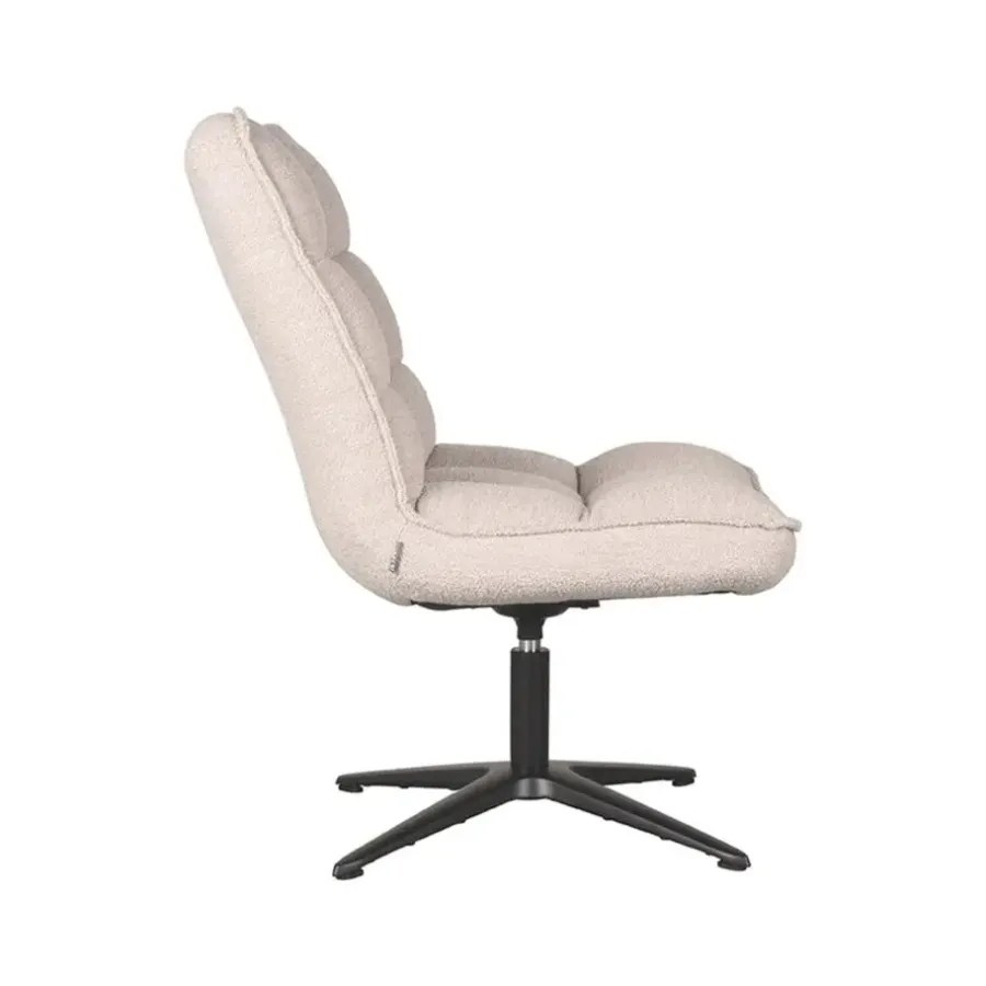 LABEL51 Fauteuil Vince Naturel Boucle