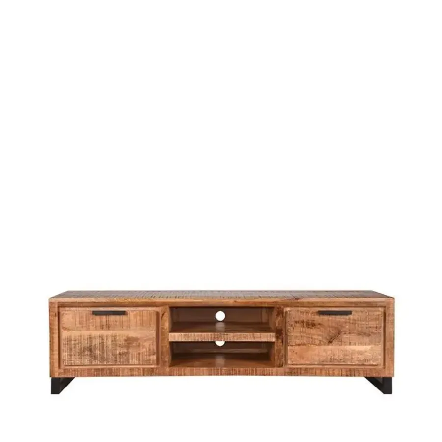 LABEL51 Tv-meubel Glasgow - Rough - Mangohout - 160 cm