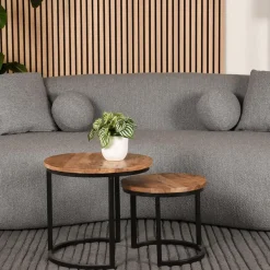 Vloerkleden|Laagpolige Vloerkleden-LABEL51 Vloerkleden Luxy - Antraciet - Wol - 200x300 cm