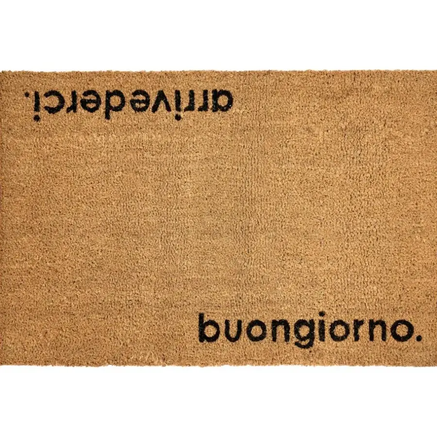 Deurmatten-Leen Bakker LABO - Deurmat - Natuurlijk - 60 x 90 cm - Kokos