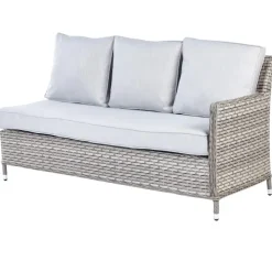 Loungesets-Beliani LACONA - Loungeset 9-zits - Grijs - Kunstrotan