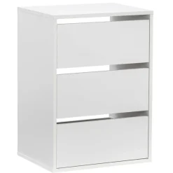 Ladeblokken-Leen Bakker Ladeblok Genua - wit - 70x50x40 cm