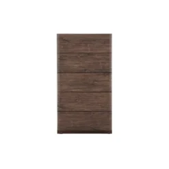 Ladekasten|Ladekasten-Fjôrd Ladekast 5 Lades - Donkerbruin MDF - 55x35x100cm - Noble