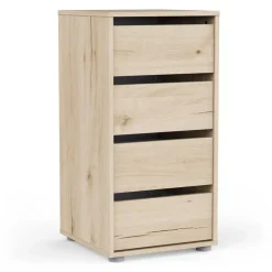 Ladekasten|Ladekasten-CBA Ladekast Blokty - 40x40x76cm - 4 lades - eikdecor