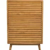 Leen Bakker Ladekast Cinta 3 lades - naturel - 70x40x102 cm