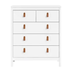 Ladekasten|Ladekasten-Leen Bakker Ladekast Madeira - wit - 99x82x38 cm
