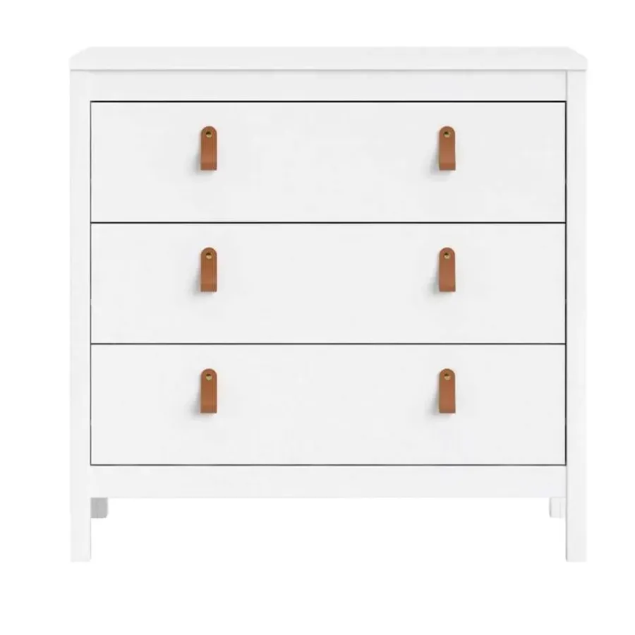 Leen Bakker Ladekast Madeira - wit - 80x82x38 cm