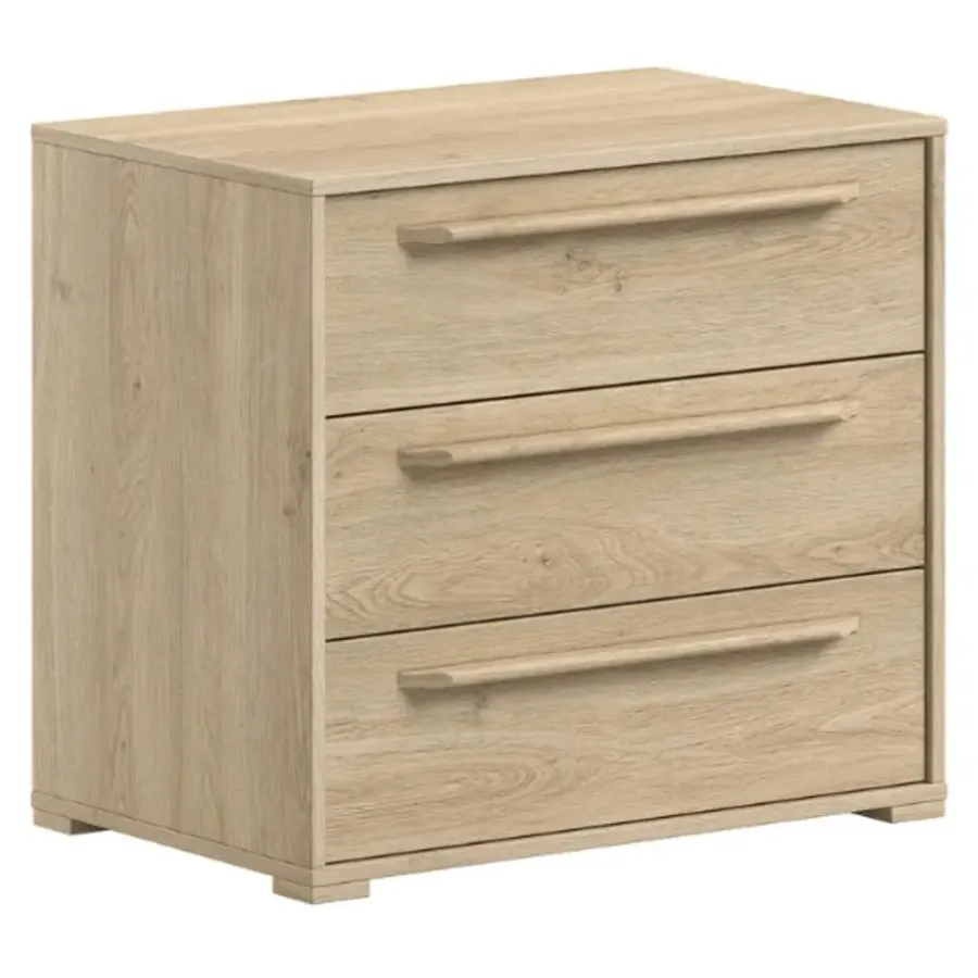 Vipack Ladekast Sammie 68x43x61cm - 3 lades - eikdecor