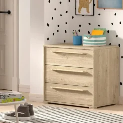 Vipack Ladekast Sammie 68x43x61cm - 3 lades - eikdecor