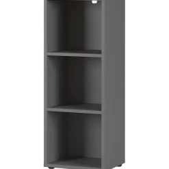 Boekenkasten|Boekenkasten-Germania Lage boekenkast Osmond 45cm - grafiet