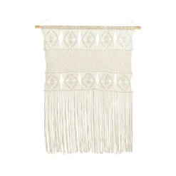 Beliani LAHRI - Wandhanger - Beige - Katoen