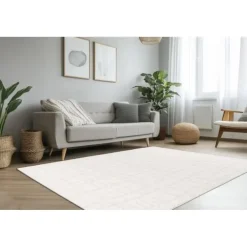 Hoogpolige Vloerkleden-Merkloos Lalee Lotus Vloerkleed - Geometrisch bohemienstijl 120x170 cm