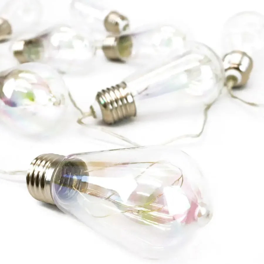 Gardenwize Lampen koord - buisvormige LED - 10 lampjes - zonne-energie