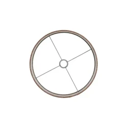 Light & Living Lampenkap Brandy - Bruin - 40x40x30cm