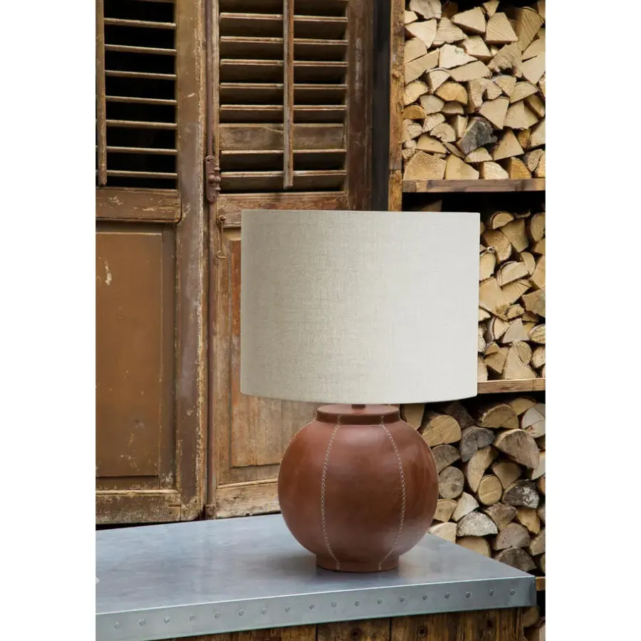 Light & Living Lampenkap cilinder LIVIGNO - 40-40-30cm - eiwit