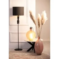 Lampenkappen-Light & Living Lampenkap cilinder LIVIGNO - 40-40-30cm - zwart