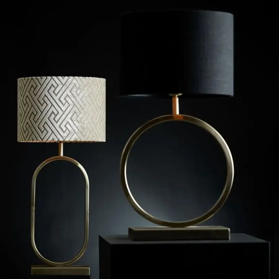 Lampenkappen-Light & Living Lampenkap cilinder LIVIGNO - 40-40-30cm - zwart