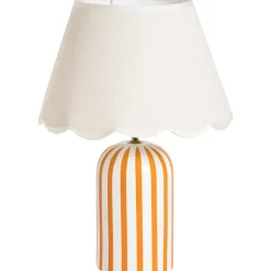 Lampenkappen-Leen Bakker Lampenkap Florine - off-white katoen - 19xØ30 cm