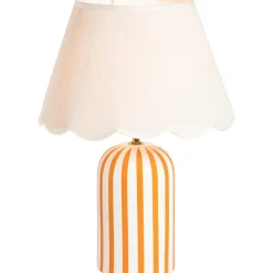 Lampenkappen-Leen Bakker Lampenkap Florine - off-white katoen - 19xØ30 cm