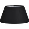 Leen Bakker Lampenkap Lika voor hanglamp zwart - Ø30xØ19x16,5 cm