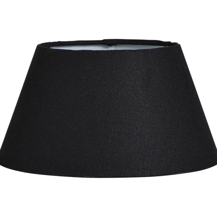 Leen Bakker Lampenkap Lika voor hanglamp zwart - Ø30xØ19x16,5 cm