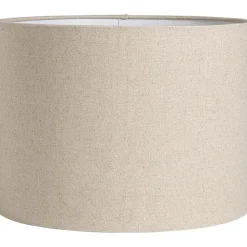 Leen Bakker Lampenkap Luna cilinder naturel 30xØ40 cm