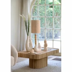 Lampenkappen-Light & Living Lampenkap Medana - Wit - 25x25x36cm